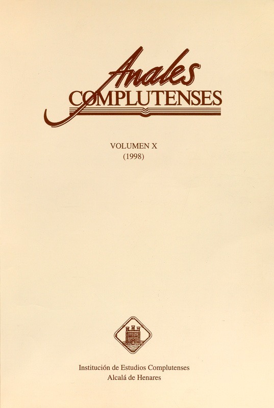 Anales Complutenses 1998