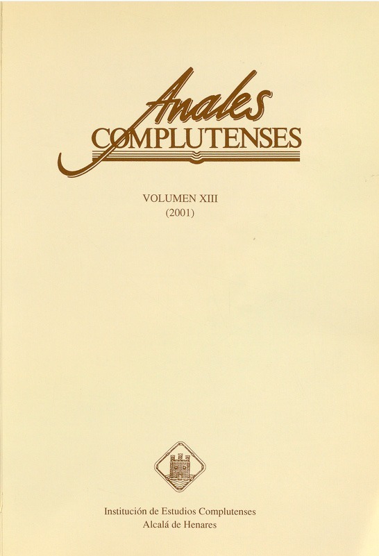 Anales Complutenses 2001