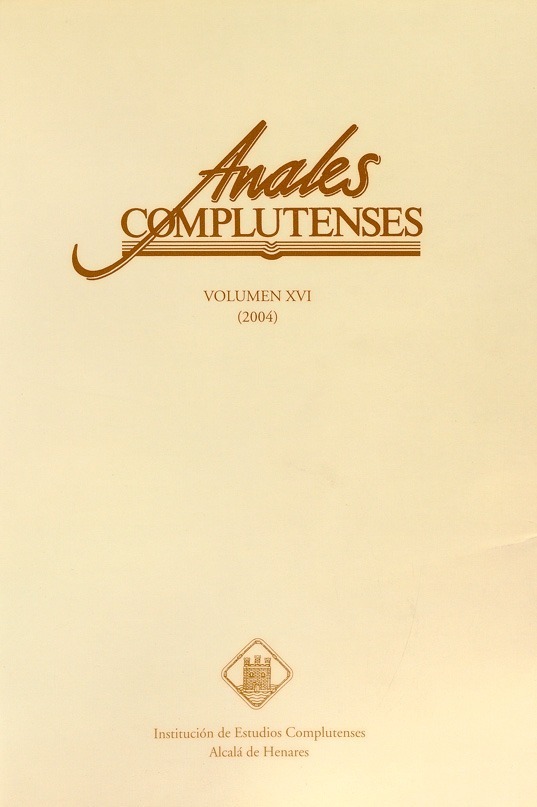Anales Complutenses 2004