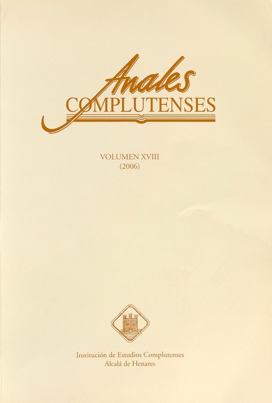 Anales Complutenses 2006