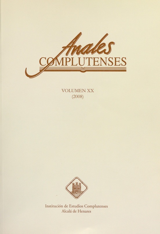Anales Complutenses 2008