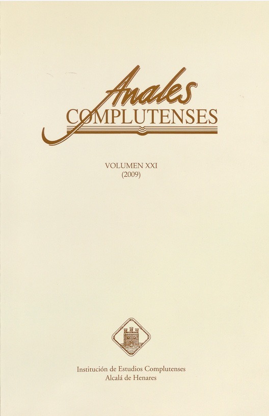 Anales Complutenses 2009