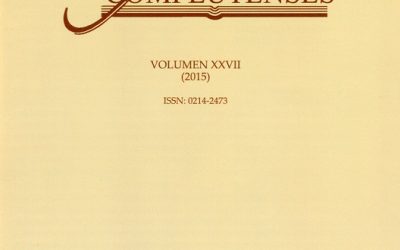 Anales Complutenses 2015