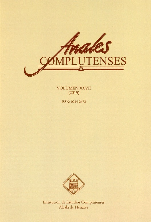 Anales Complutenses 2015