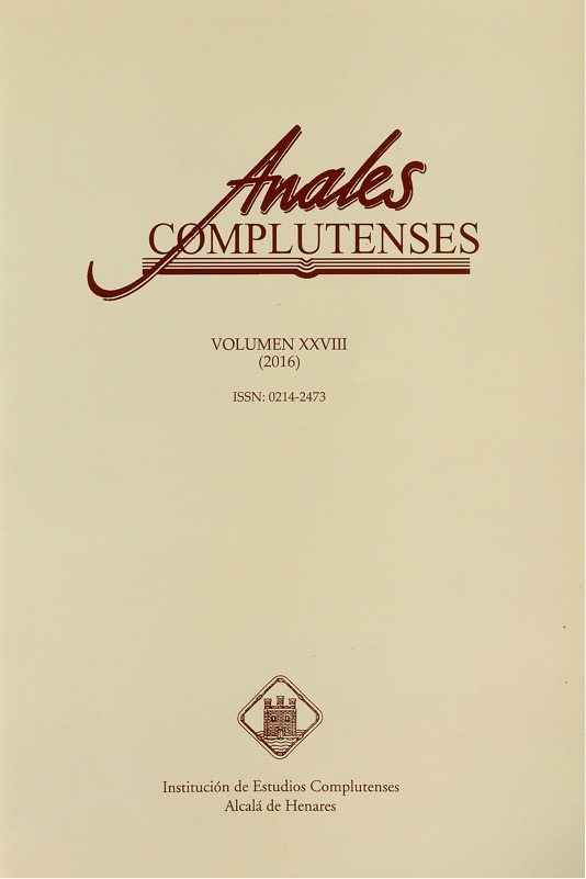 Anales Complutenses 2016