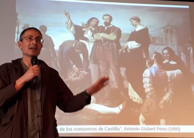 Ángel Carrasco (Conferencia 'Alcalá comunera. Ideología y formas de acción colectiva de un movimiento popular (1520-1521)')