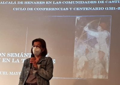 María Aranguren (Conferencia ‘Común y comunidad. Evolución semántica y rebelión en la Tierra de Alcalá’)