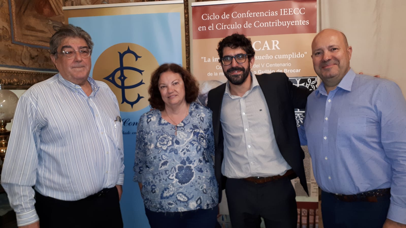 Tercera Conferencia del Ciclo Brocar en el Círculo de Contribuyentes: «Los hombres que pusieron voz a la Políglota». Tercera Conferencia del Ciclo Brocar en el Círculo de Contribuyentes: «Los hombres que pusieron voz a la Políglota».