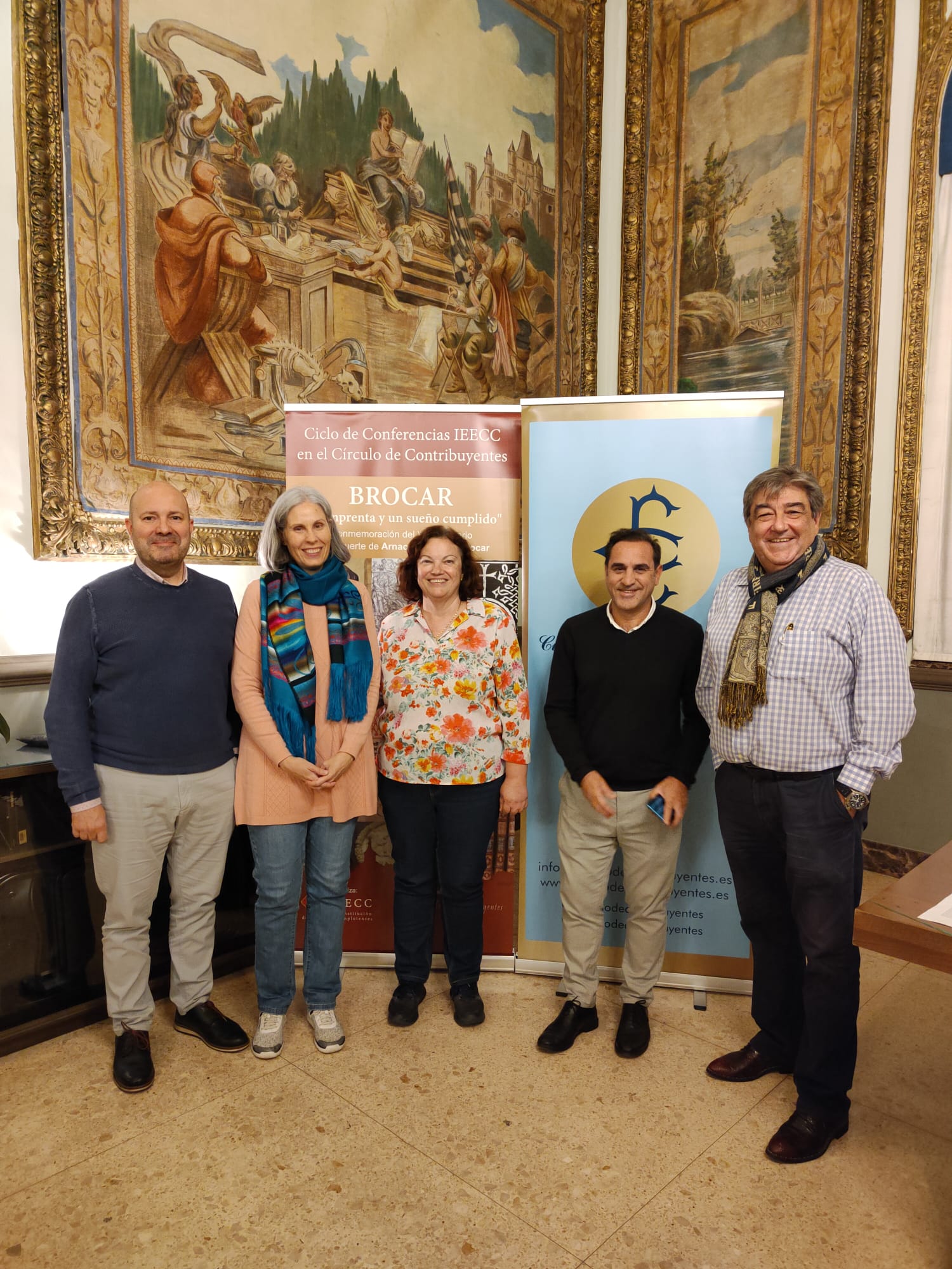 Quinta y última Conferencia del Ciclo Brocar en el Círculo de Contribuyentes: Una imprenta de novela. «El taller de los libros prohibidos». Quinta y última Conferencia del Ciclo Brocar en el Círculo de Contribuyentes: Una imprenta de novela. «El taller de los libros prohibidos».