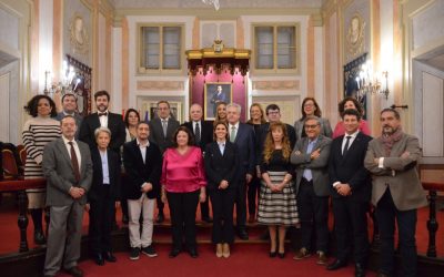 Presentación de la nueva publicación de la IEECC junto con el Ayuntamiento de Alcalá: «Historia colectiva de Alcalá de Henares»