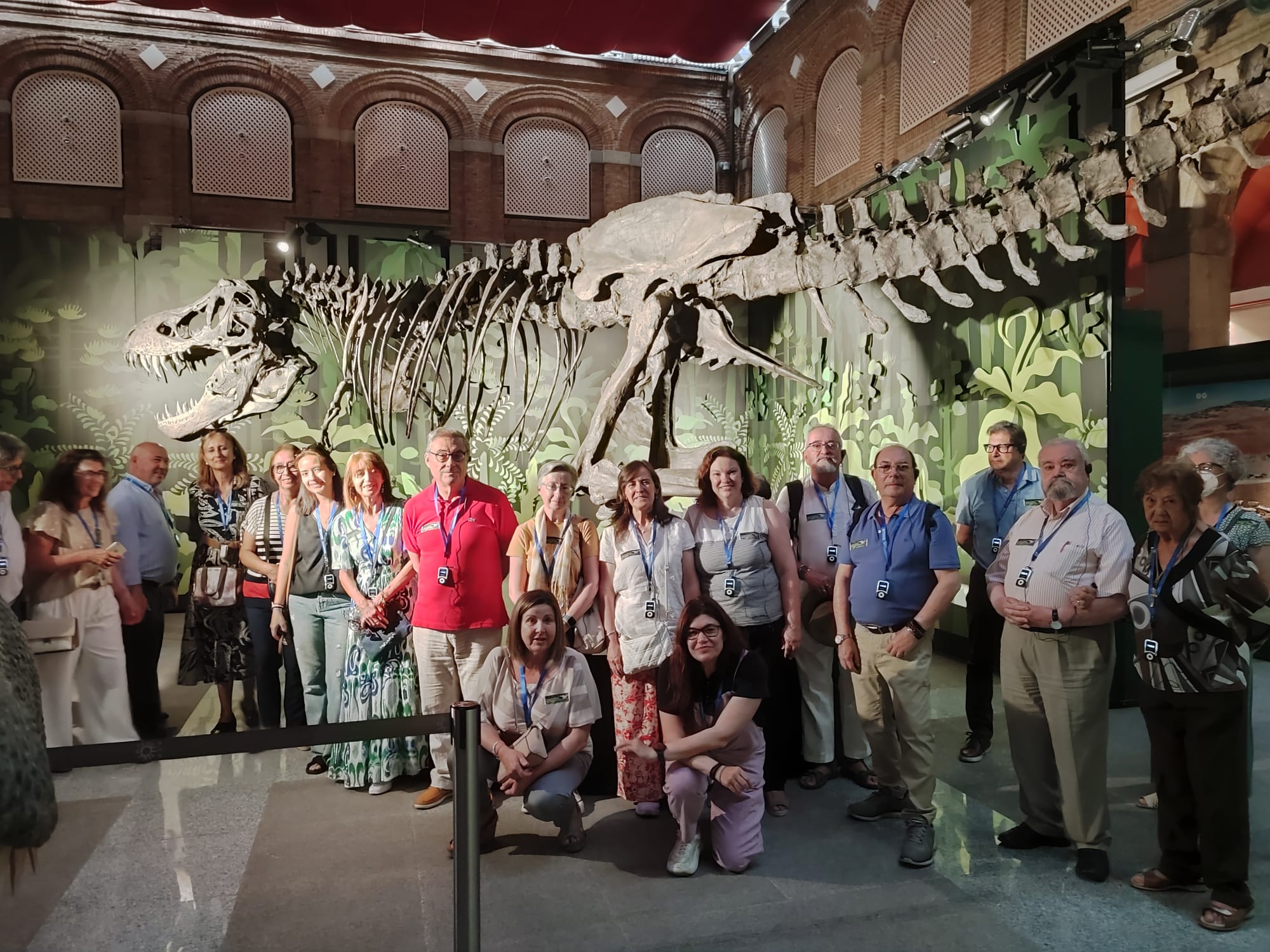 Visita guiada a la exposición «Cazadores de Dragones» para los miembros de la Institución, en el Museo Arqueológico y Paleontológico de la Comunidad de Madrid. Visita guiada a la exposición «Cazadores de Dragones» para los miembros de la Institución, en el Museo Arqueológico y Paleontológico de la Comunidad de Madrid.