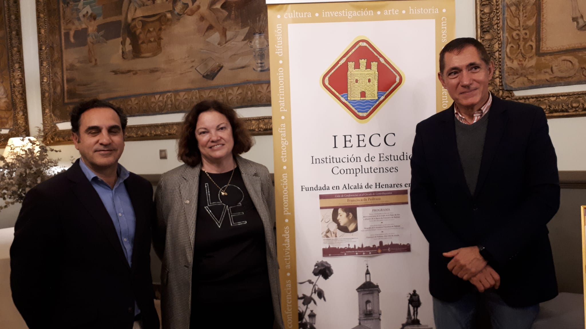 Segunda conferencia en el Círculo de Contribuyentes «Biografía de la alcalaína Francisca de Pedraza» , por Ignacio Ruíz Rodríguez Segunda conferencia en el Círculo de Contribuyentes «Biografía de la alcalaína Francisca de Pedraza» , por Ignacio Ruíz Rodríguez