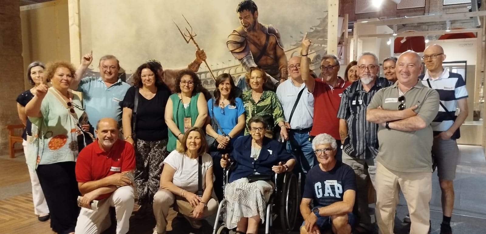 Visita guiada para miembros de IEECC a la exposición ¡Hispano! Gladiadores en el Imperio romano, en el MARPA Visita guiada para miembros de IEECC a la exposición ¡Hispano! Gladiadores en el Imperio romano, en el MARPA