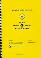 I Curso de Historia, Arte y Cultura de Alcalá de Henares
